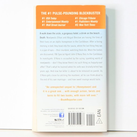 Second Honeymoon by James Patterson - World's #1 Best-Selling Writer - Picture 4 of 4